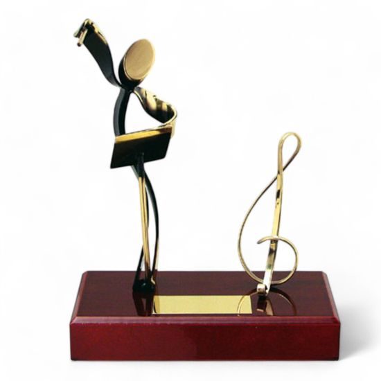 Barcelona Music Conductor Handmade Metal Trophy