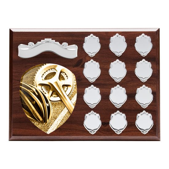 Wessex Cycling Wooden 12 Year Annual Shield