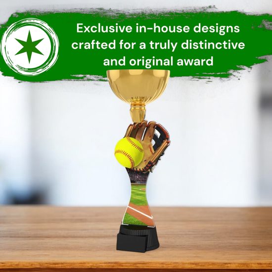 Vancouver Softball and Glove Gold Cup Trophy