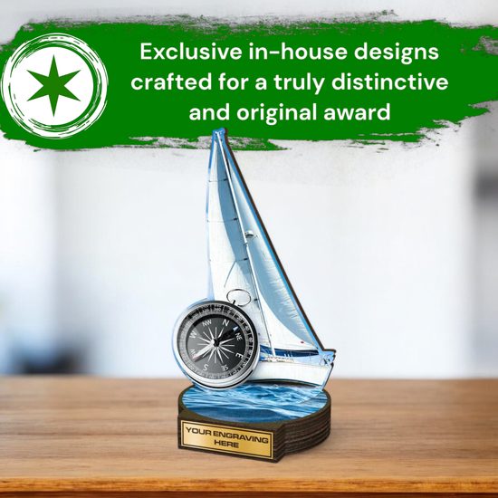Grove Sailing Real Wood Trophy