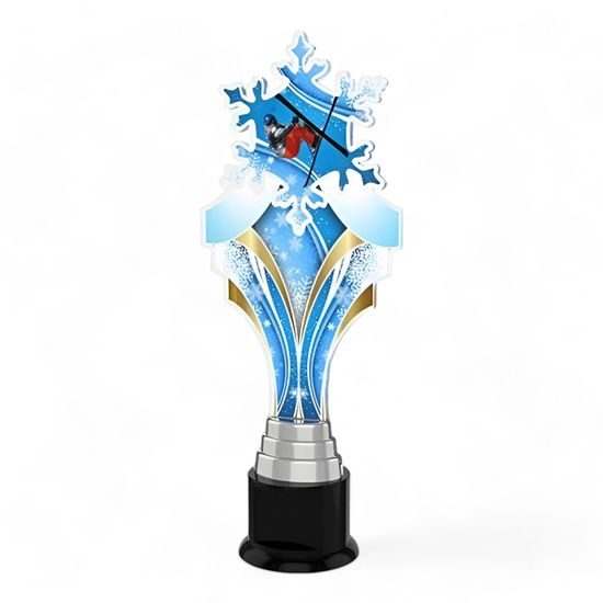 Verbier Skiing Tricks Snowflake Trophy