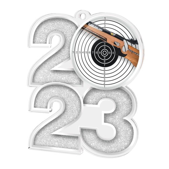 Shooting Rifle 2023 Acrylic Medal