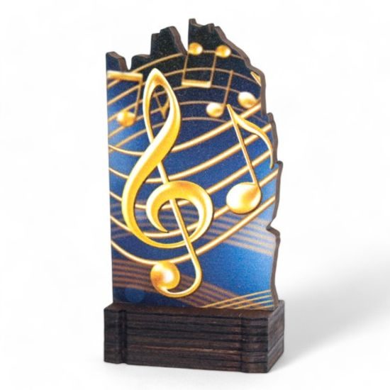 Shard Music Eco Friendly Wooden Trophy