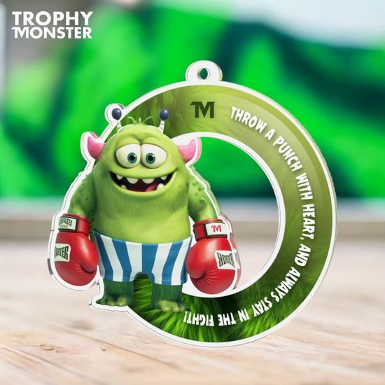 "Punchkin" The Boxing Trophy Monster Inspire Medal