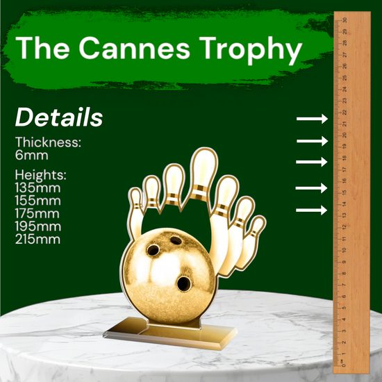 Cannes Classic Tenpin Bowling Trophy