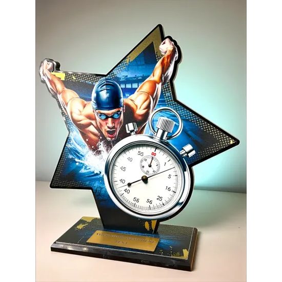 Liano Metal & Acrylic Star Swimming Trophy