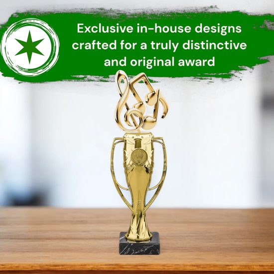Verona Music Notes Trophy