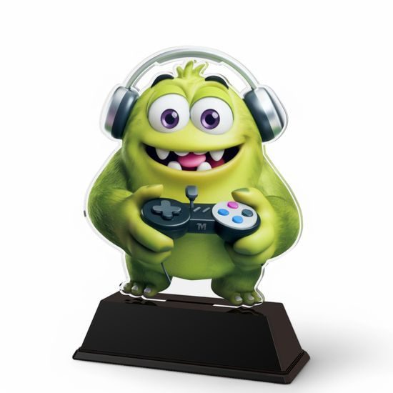 "Pixelpaws" The Esport Gaming Trophy Monster