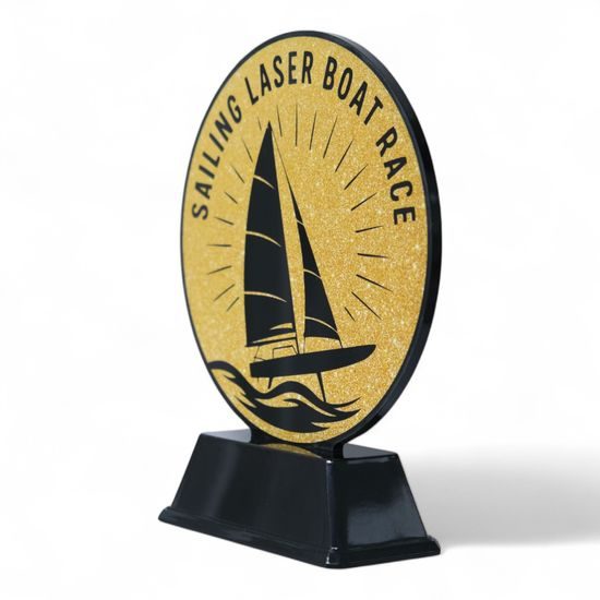 Quantum Sailing Laser Boat Race Trophy