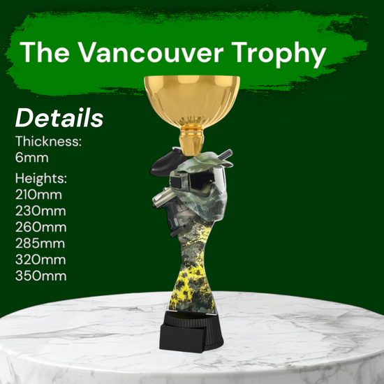 Vancouver Paintball Gold Cup Trophy