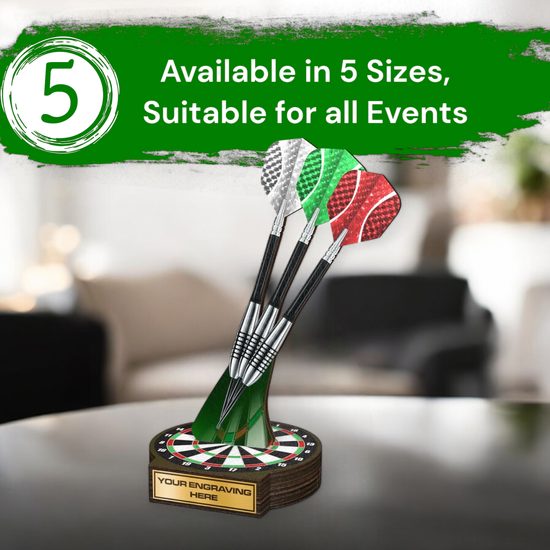 Grove Darts Real Wood Trophy