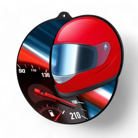 Rincon Colour Motorsports Black Acrylic Medal