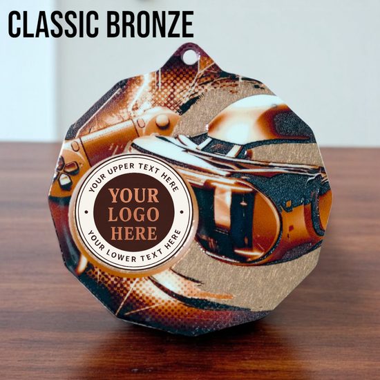 Dodeca eSport Gaming Stainless Steel Logo Insert Medal