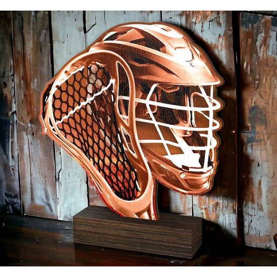 Sierra Classic Lacrosse Real Wood Trophy