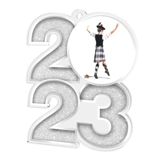 Scottish Dancing 2023 Acrylic Medal