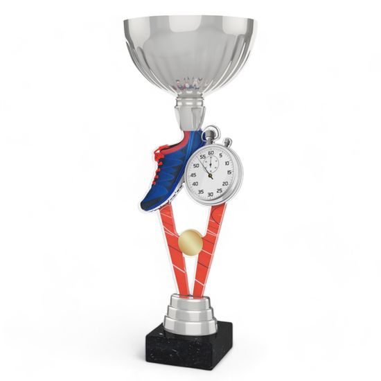 Napoli Athletics Running Silver Trophy Cup