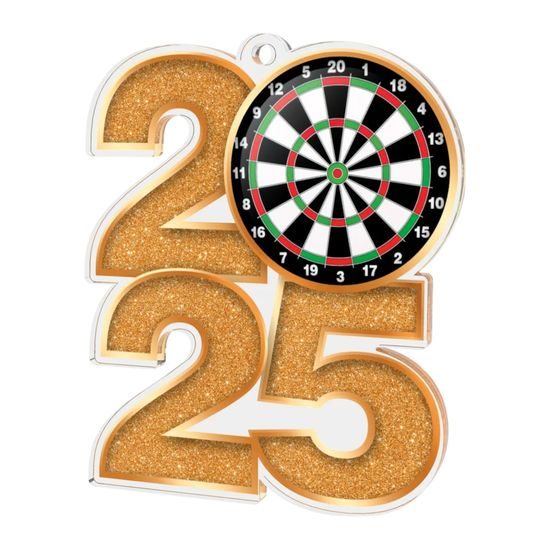 Darts 2025 Medal