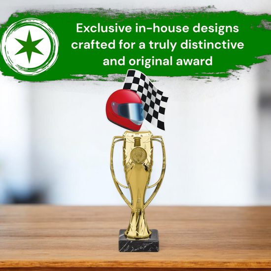 Verona Motorsports Helmet Trophy