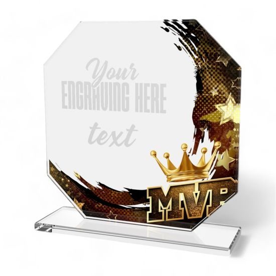 Hopper MVP Glass Award