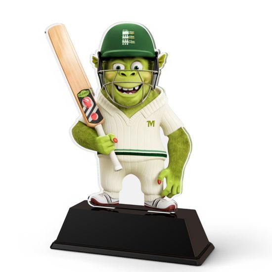 "Wickito" The Cricket Trophy Monster