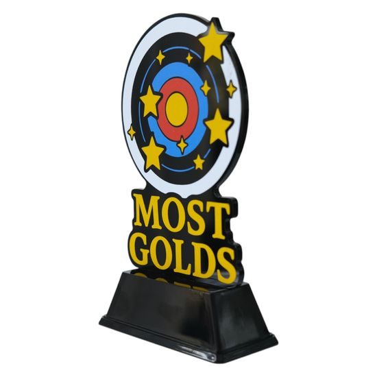Roswell Archery Most Golds Trophy