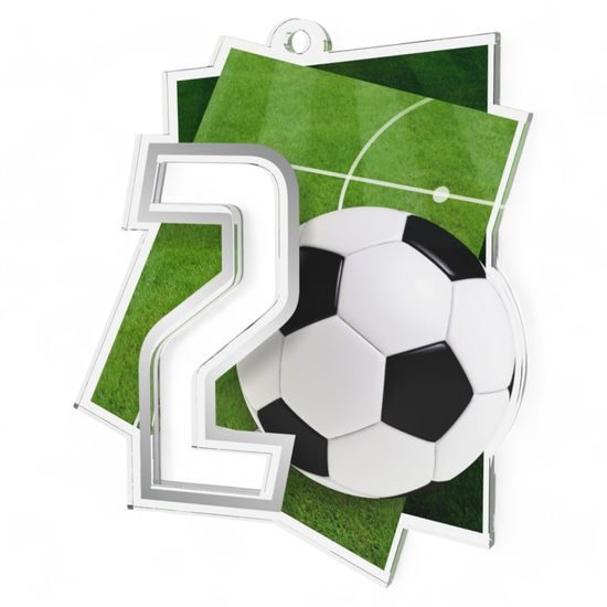 Poznan Football Number 2 Medal