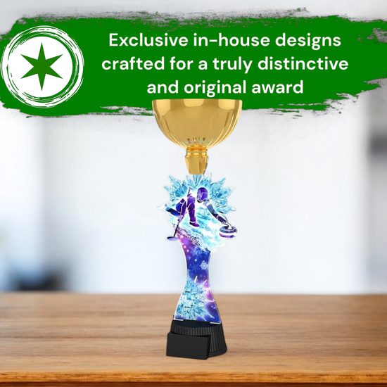 Vancouver Curling Gold Cup Trophy