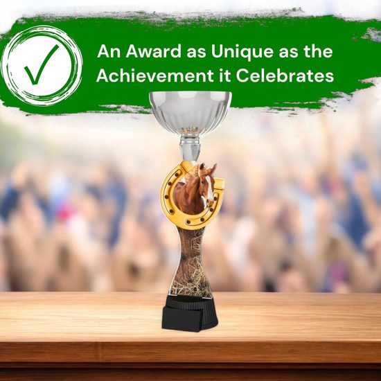 Montreal Horse and Horseshoe Silver Cup Trophy