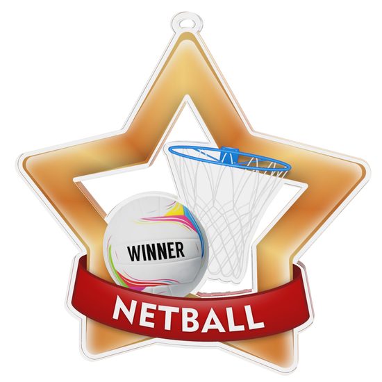 Netball Mini Star Bronze Medal