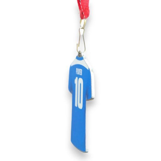 Custom Laser Cut Stainless Steel Club Shirt Medal