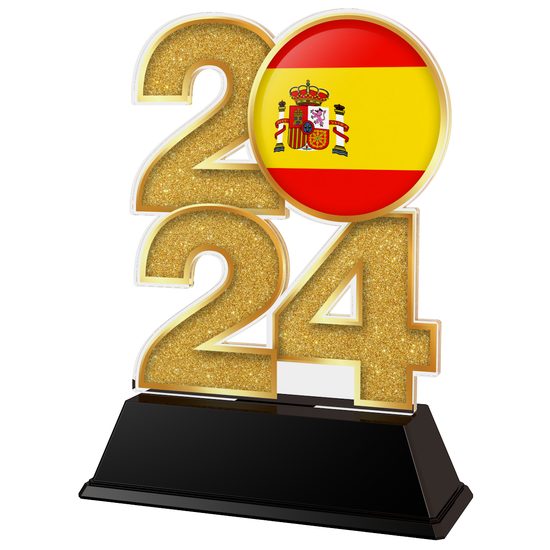 Spain Flag 2024 Trophy