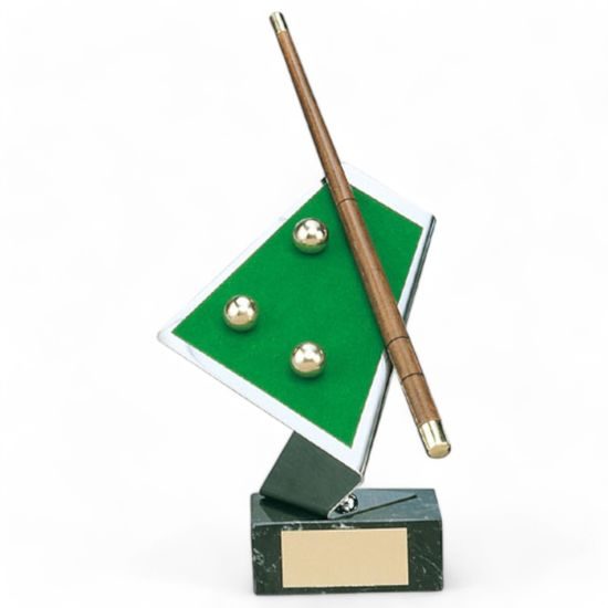 Cartagena Snooker Handmade Metal Trophy