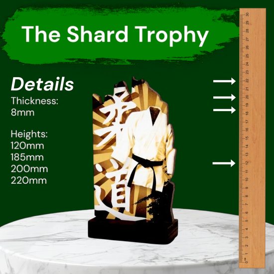 Shard Classic Kimono Jacket Eco Friendly Wooden Trophy