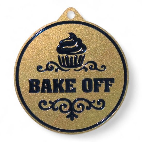 Quantum Bake Off Stainless Steel Medal
