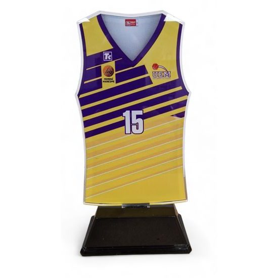 Basketball Vest Custom Made Acrylic Award
