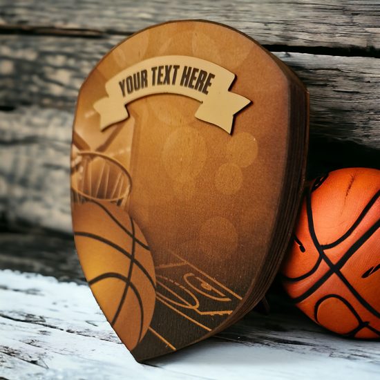 Regal Birchwood Basketball Sepia Shield