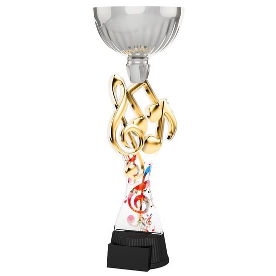 Montreal Music Notes Silver Cup Trophy