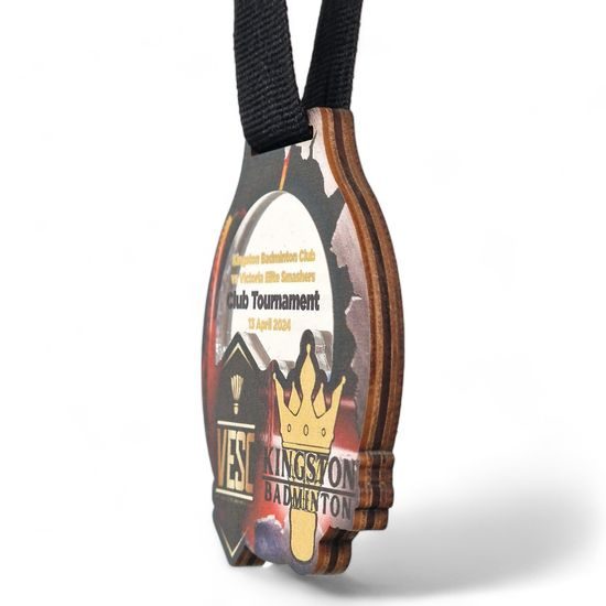 Custom Made Fusion Logo Medal