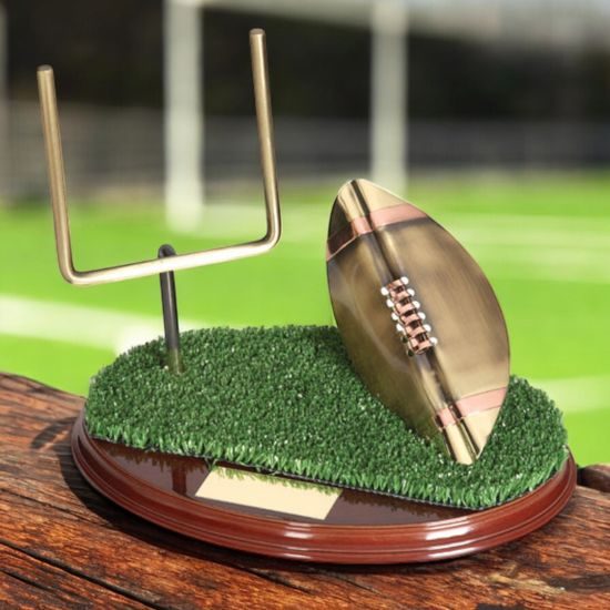 Navas American Football Handmade Metal Trophy
