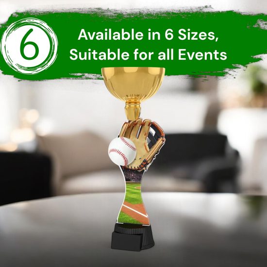 Vancouver Baseball and Glove Gold Cup Trophy