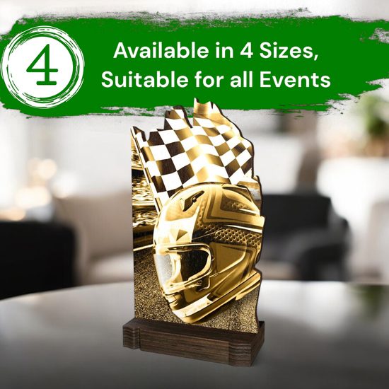 Shard Classic Motorsports Eco Friendly Wooden Trophy