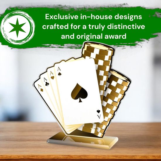 Cannes Classic Playing Cards Trophy