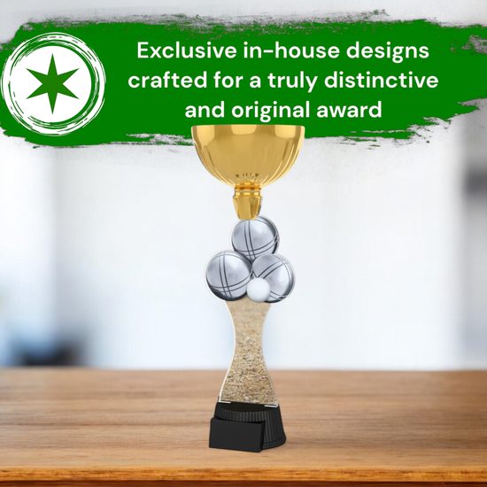 Vancouver Pétanque Balls Gold Cup Trophy