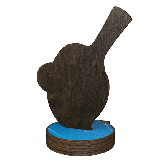 Grove Table Tennis Ping Pong Real Wood Trophy