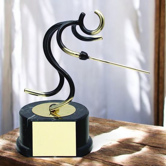 Valencia Fencing Handmade Metal Trophy