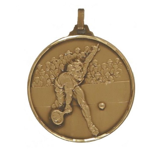 Diamond Edged Male Tennis Bronze Medal