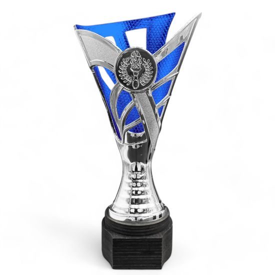 Tewin Silver & Blue Laser Cup