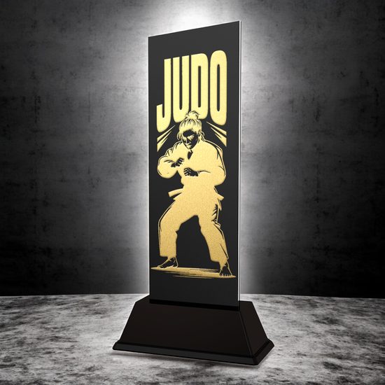 Shadowline Judo Female Trophy – Stainless Steel Award