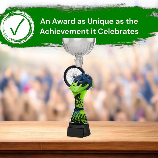 Montreal Mountain Biking Silver Cup Trophy