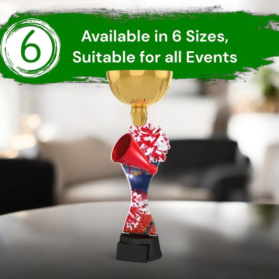 Vancouver Cheerleading Gold Cup Trophy